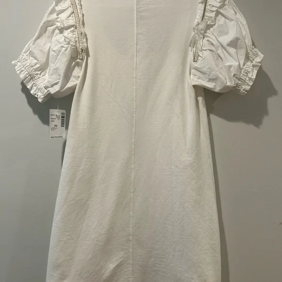 Sundays Coconut Milk Puff Sleeve Veda Mini Dress - Picture 5 of 8